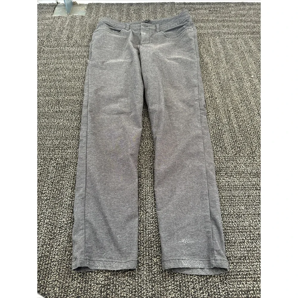 Lululemon Heathered Navy‎ ABC Slim Tech Canvas Pants 32/32